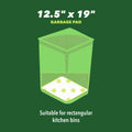Garbage Pads (Rectangle) - Medium