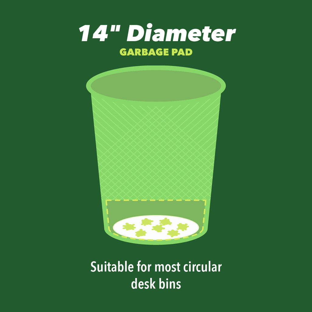 Garbage Pads (Circle) Indoor Trash Can Absorbent - Small